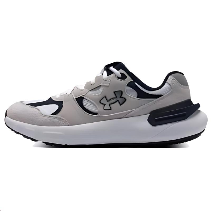 Under Armour Versatile Comfortable Shock-Absorbing Durable Low-Top Running Shoes Unisex Sneaker White 3028615-104