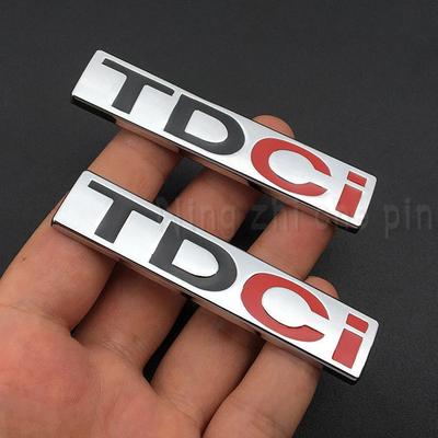 3D Металлические буквы TDCI Значок Наклейка на задний багажник Автомобильные наклейки Для Explorer Kuga Transit Аксессуары
