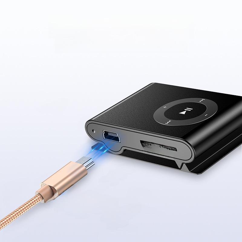 Кабель передачи данных MiniUSB для зарядного устройства T-типа: Совместимость с MP3, MP4, жесткими дисками, старыми мобильными телефонами, беспроводными динамиками и камерами