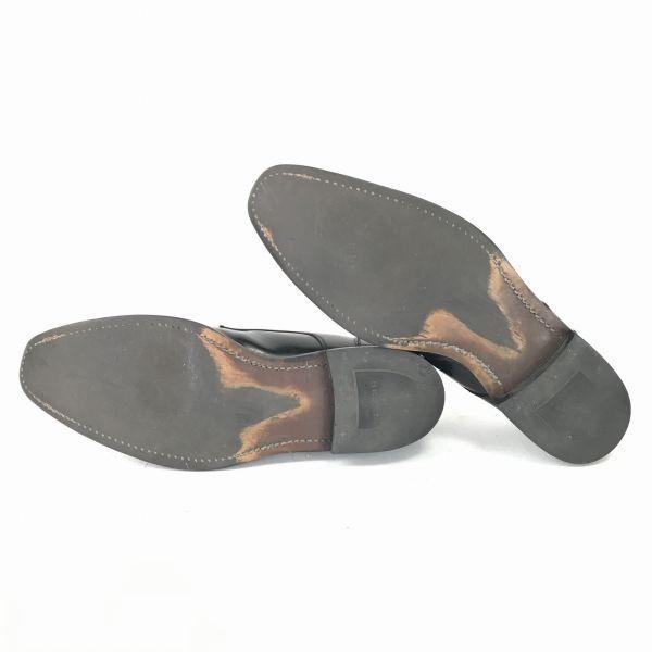 Regal Туфли монки из натуральной кожи Goodyear Welt, деловые, размер 25,5 см, черные(ИСПОЛЬЗОВАЛ)