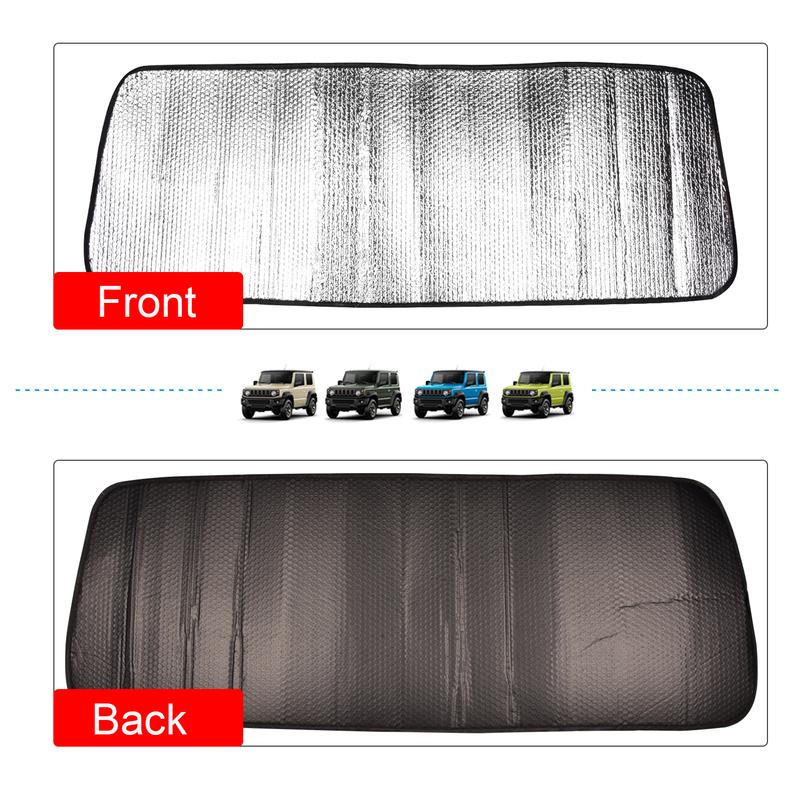 Car Front Window Sunshade UV Protection Shade Sun Protector Windshield Visor Cover For Suzuki Jimny JB64 JB74 JB64W JB74W 2019+