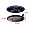Car Sticker 14.5x6.5cm ABS Car Front Emblem Badge for Ford Focus 2 3 Mondeo Fiesta Ranger Mustang Kuga Explorer Transit Auto Acc