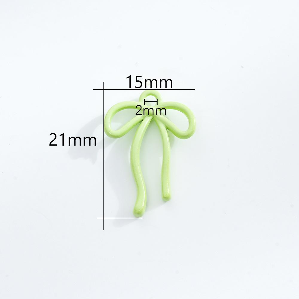 Подвеска-кулон в виде лука-стримера из сплава, Ювелирные изделия, Сделай сам, Ручная работа, Браслет, Ожерелье, Подвеска, Материал для аксессуаров