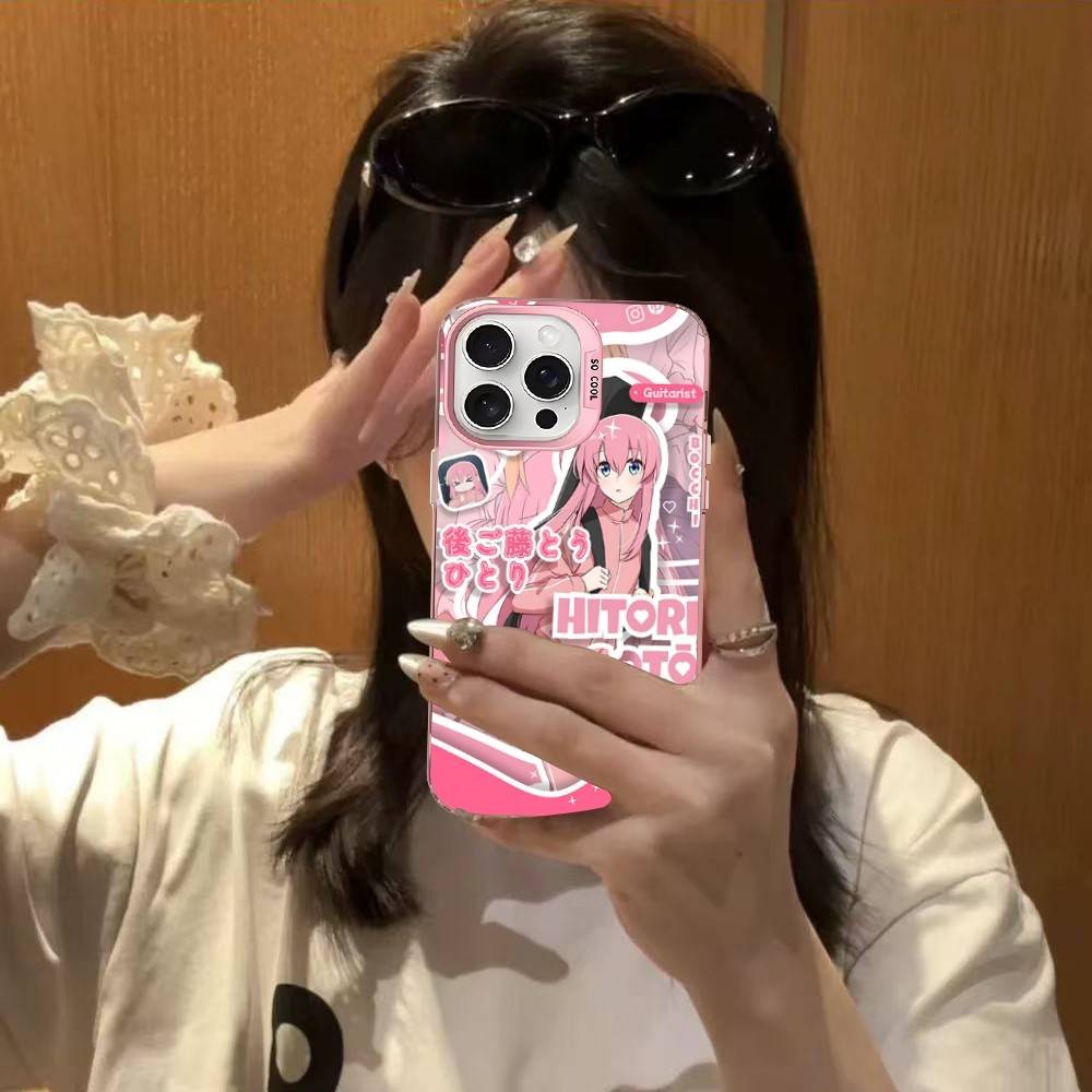 BOCCHI THE ROCK Phone Case For iPhone 17 16 15 14 13 12 11 Pro MAX Matte Shockproof Back Anti Fall Matte Cover