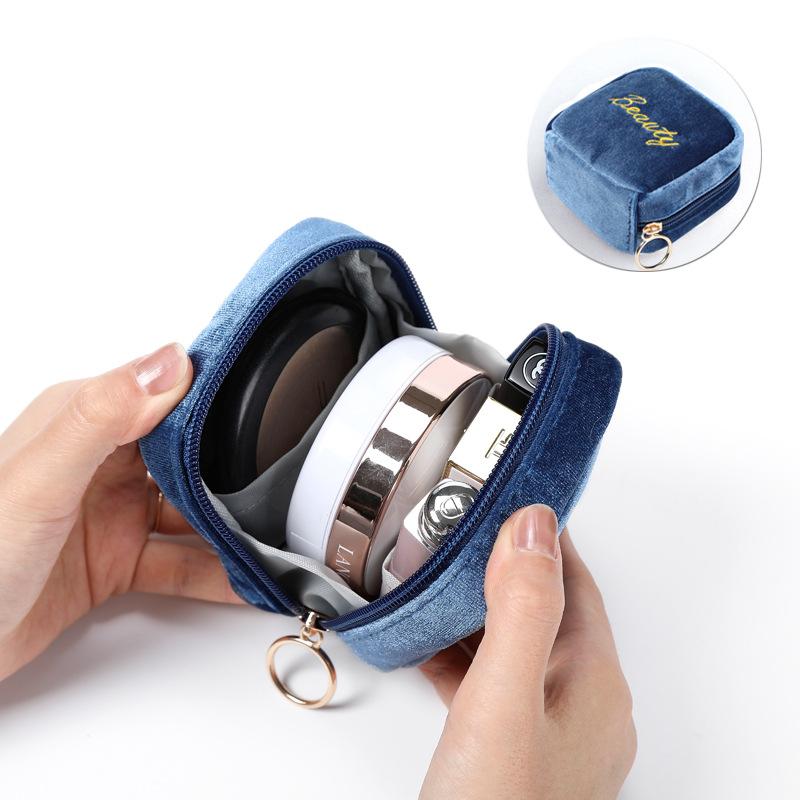 Сумка для хранения помады Мини Портативная водонепроницаемая косметичка для хранения с ручной косметичкой Труба