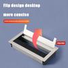 With Brush Office Desk Wiring Box Square Thread Hole Cover Conference Table Threading Box Home