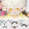 20cm Plastic Glasses Dogs Pets Glasses Creative Half Frame Glasses  Idol Dolls