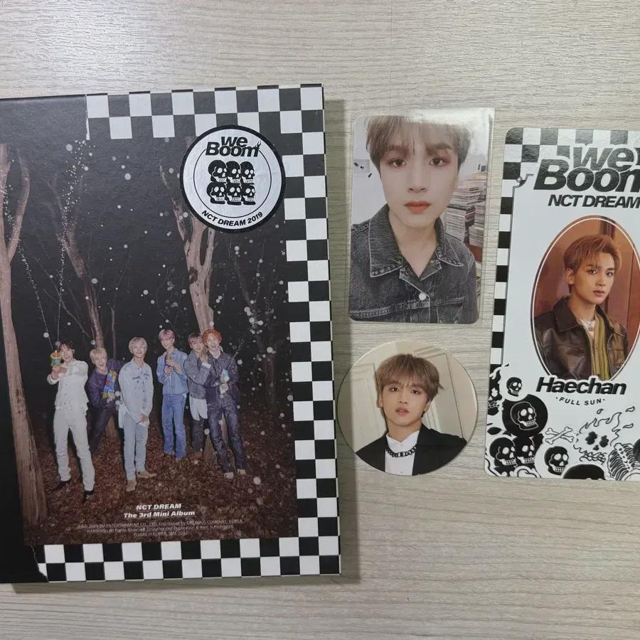 NCT Dream Boom Album + Haechan Photocard Full Set