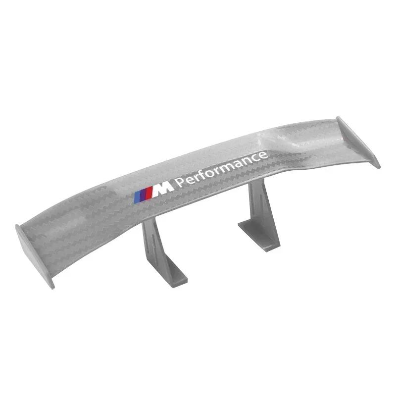 1 шт. Мини-спойлер на заднее крыло гоночный из углеродного волокна для автомобиля BMW X3 X5 M5 M3 E46 E90 E60 F10 E39 F30 E36 G30 E87 E70 E91 E30