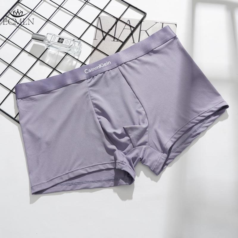 Мужское хлопковое нижнее белье, мужские трусы-боксеры из чистого хлопка на осень и зиму, антибактериальные, дышащие, мягкие, для мальчиков, трусы-боксеры