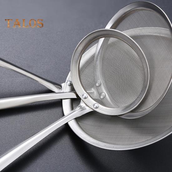 3 шт., сито, ложка, прочная мелкая сетка, ложка с масляным фильтром из нержавеющей стали, прочный долговечный фильтр для домашней кухни