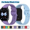 Strap For Redmi Watch 5 Lite High Quality Silicone Single Color Wristband For Redmi Watch 5 Lite Watchband
