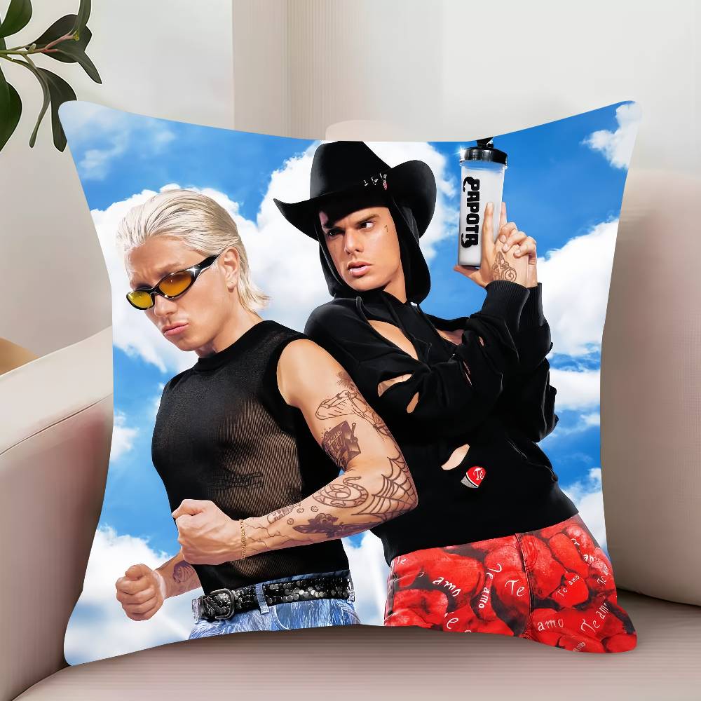 C-Ca7riel Papota P-Paco Amoroso Pillow Case Decor Protective Covers Comfortable soft for Sofa Living Room Home office
