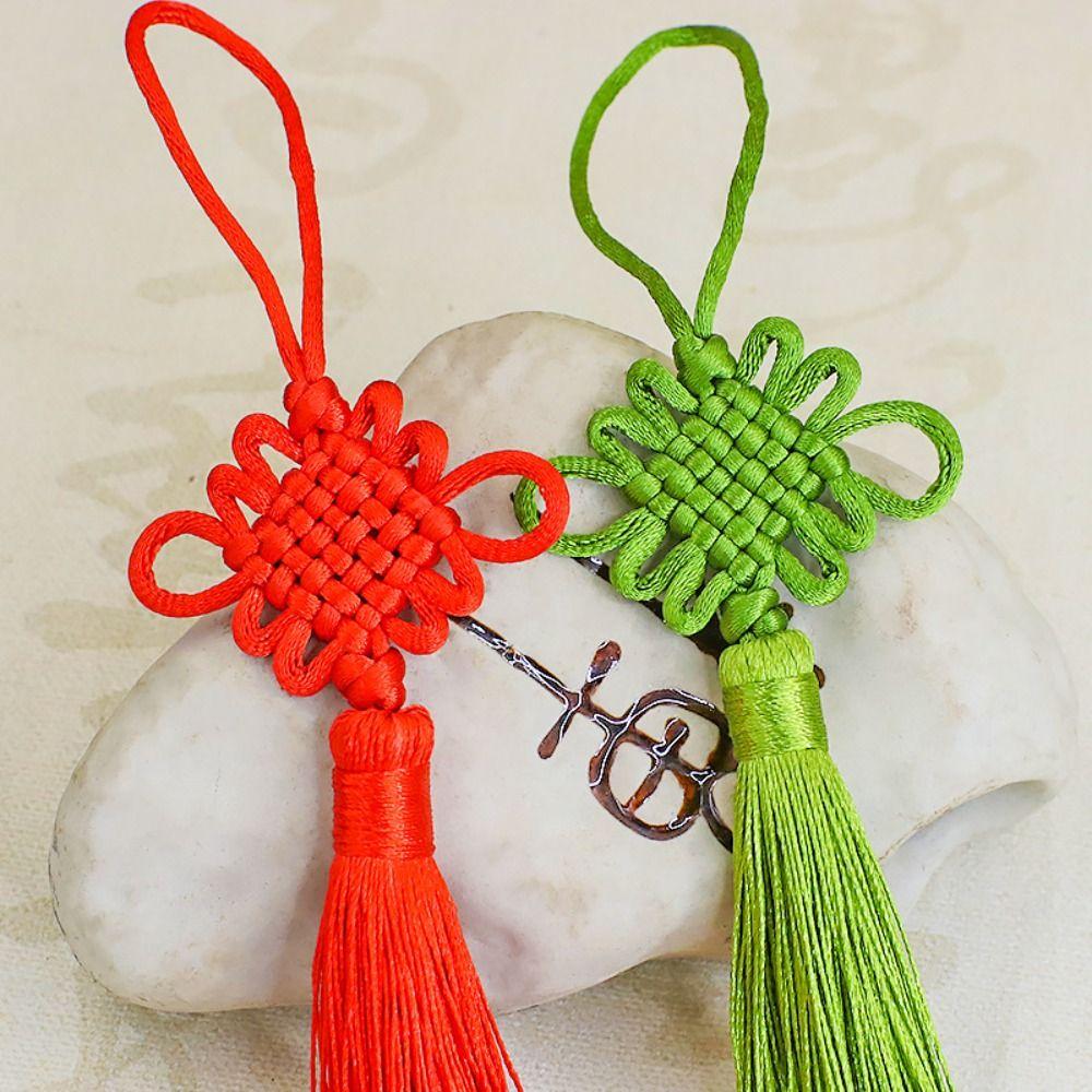 Маленький размер, ручная работа, китайский узел, кулон, подарочная коробка в китайском стиле, праздничные принадлежности