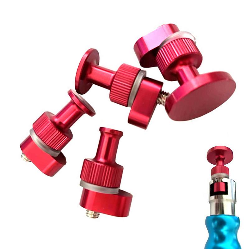 Вкладки для удаления вмятин 4 шт. алюминиевый сплав автомобильный инструмент для удаления вмятин съемник кузова вкладки для удаления вмятин инструменты для ремонта автомобиля для удаления повреждений двери