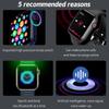 I7 Pro Max Smart Watch Series 7 8 Phone Call Custom Watch Face Sport Waterproof Women Man Wireless Charger I8promax Smart Watch
