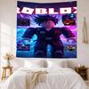 Roblox Wall Decor Tapestry Art For Pet Memorial Birthdaywedding Party Backdrop Family Gift
