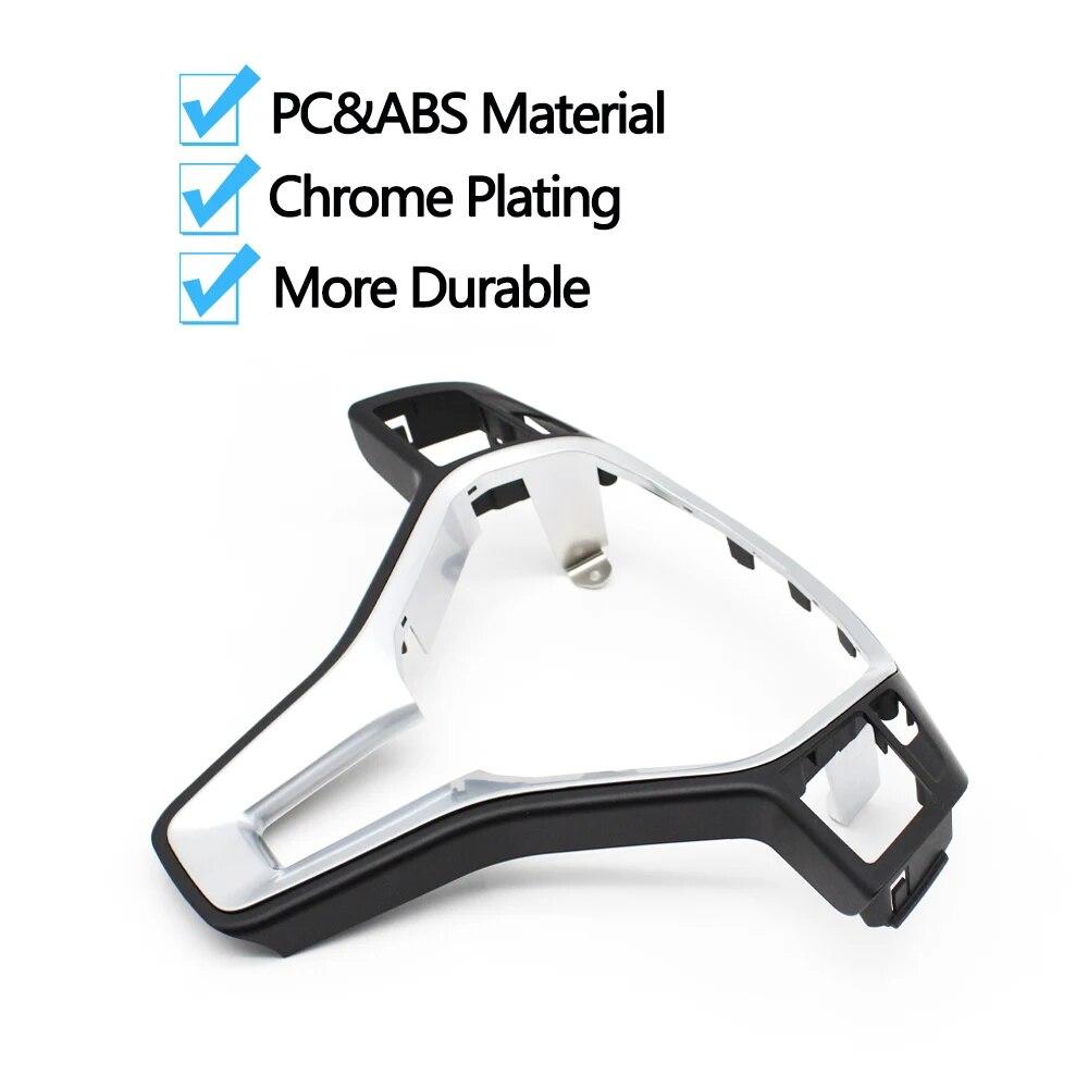 Внешняя рамка рулевого колеса автомобиля, хромированная накладка для Mercedes BENZ CE GLK CLS класса W176 W246 W204 W212 GLK204 W156 W117 W218