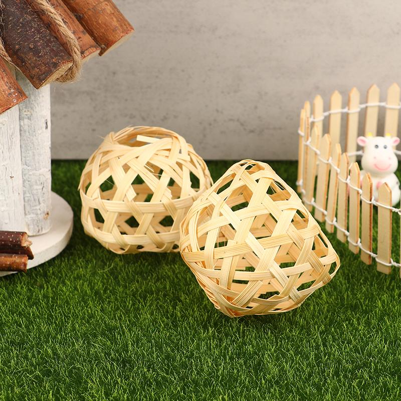 5шт бамбуковый абажур ручной работы съемный светильник маленькая бамбуковая клетка