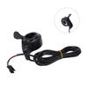 Electric Bike Throttle Controller Non-display Speed Control Thumb Throttle Accelerator Electric