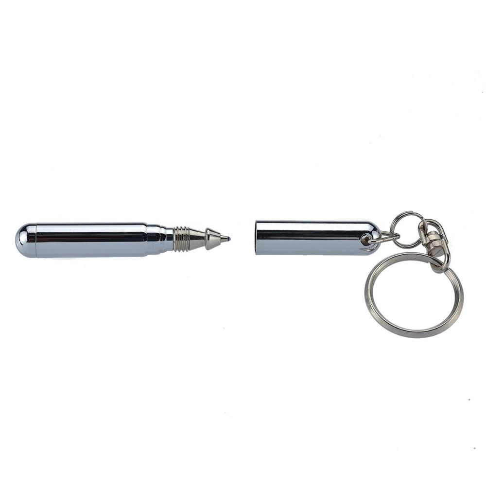 Telescoping Telescoping Pen Stainless Steel Stationery Pen Portable Ballpoint Pen  Students Gift