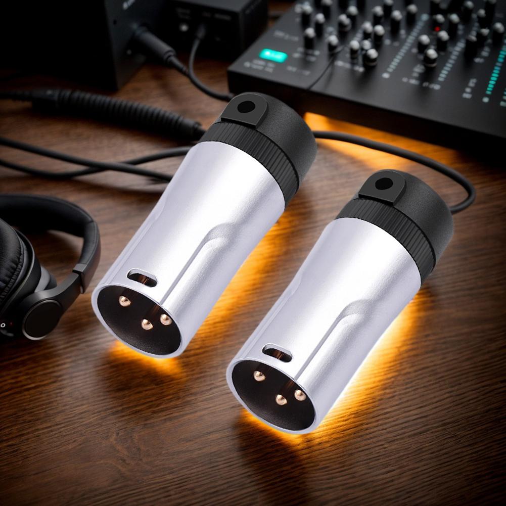 1-5 шт. Компактный XLR-адаптер для пайки микрофонного разъема, мужской/женский, регулируемый, под прямым углом 90°, аудио, микрофон, DMX-штекер, гнездо