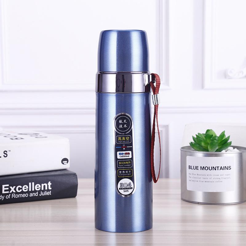 Portable Insulation Cup 500ml Vacuum Flasks Portable Stainless Steel Thermos Cup Water Bottle Travel Tea Mug Office Thermos Cup