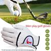 1 пара левых и правых дышащих мужских перчаток для гольфа