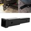 12in Trailer Hitch Extension 500lbs Towing Extender Steel Square Tube for Class 34 2in Receiver