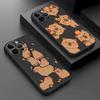 Забавный Мультяшный Чехол Капибара для Телефона iPhone 16 15 14 13 12 11 Pro Max Mini X XS SE4 7 8 Plus 16E Ударопрочный Мягкий Чехол Fundas