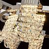Роскошная хромированная хрустальная люстра Luster светодиодные потолочные люстры для виллы гостиной столовой спальни постмодернистский домашний декор