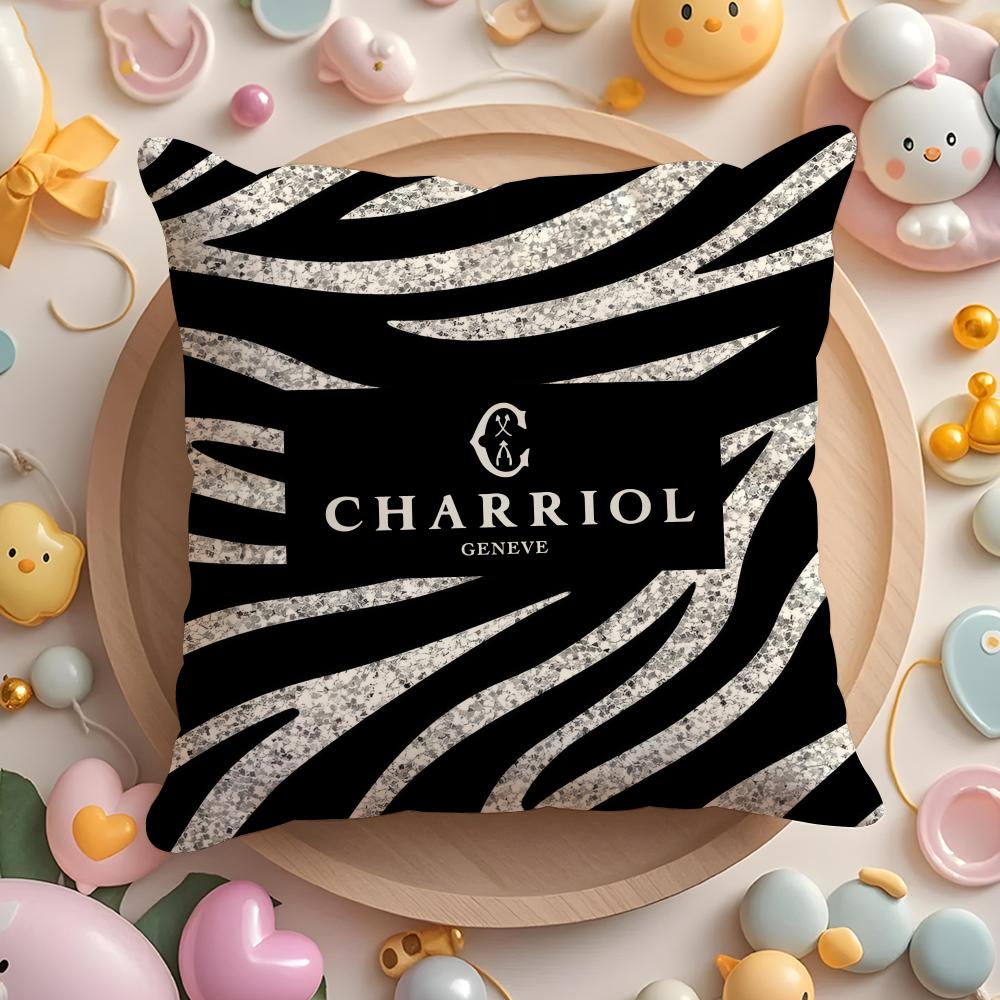 Французская наволочка C-Charriol Cushion Cover для дома и автомобиля, многоцелевая, двусторонняя, мягкая и прочная для повседневного использования
