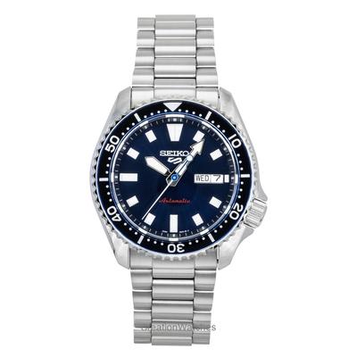 5 Sports SKX Redux Нержавеющая сталь Синий циферблат Автоматический SRPL83K1 100 м Мужские часы