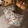 Evans Lichfield Stag Mirrored Cushion Cover