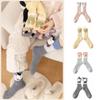 Non-Slip Cartoon Plush Socks Thicken Thermal Warm Socks Coral Fleece Socks Women  Autumn Winter