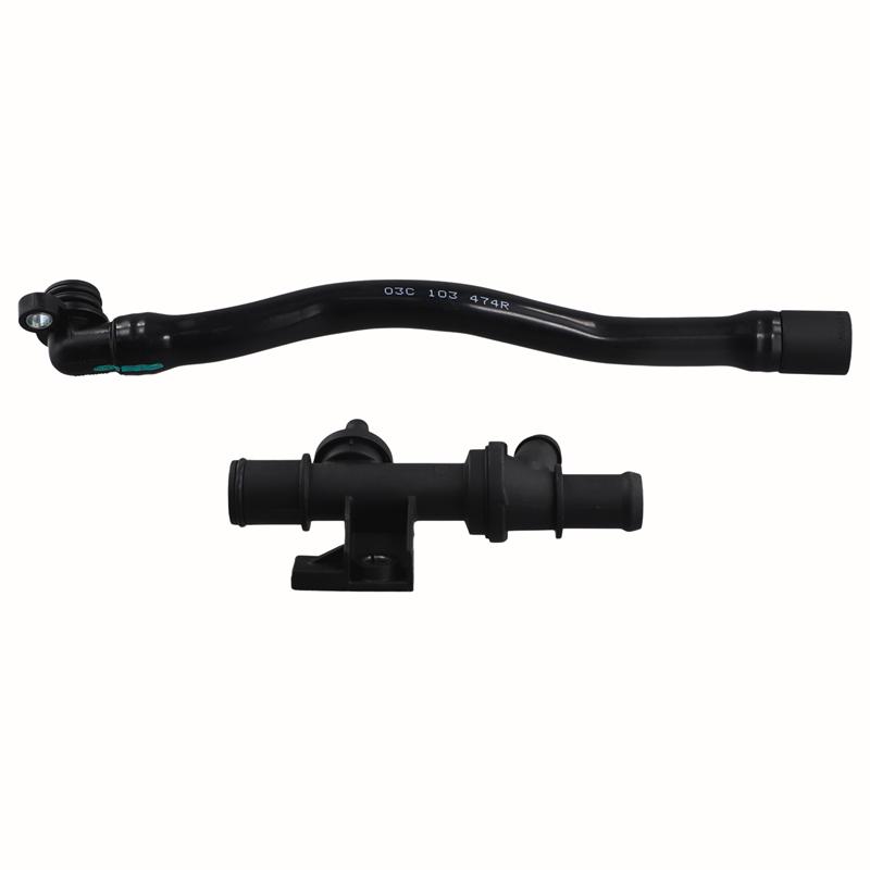 03C103493AM Crankcase Breather Hose+Check Valve For VW Golf Jetta EOS Tiguan  A3 1.4T 03C103175F 03C103175H