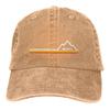 Ковбойские шляпы Pure Color Whistler British Columbia Женская шляпа с солнцезащитным козырьком Бейсболки Cross Country Кепка Trucker Dad