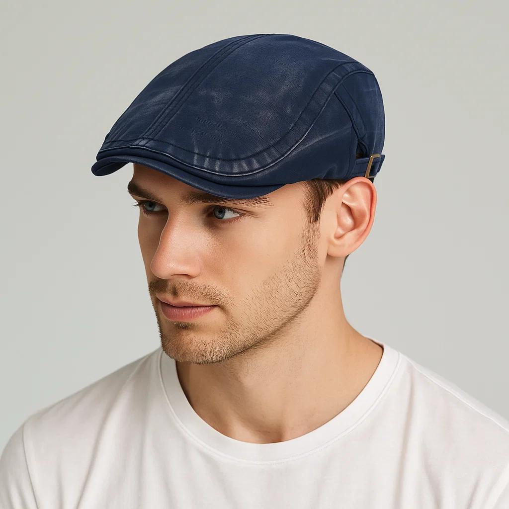 Кепка-восьмиклинка washed casual для мужчин и женщин, потертая, с козырьком, регулируемая, берет, винтажная, плоская кепка
