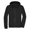 James and Nicholson Mens Hooded Soft Shell Jacket