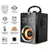 Портативная Bluetooth-колонка с 3D-звуком и усиленным басом, многофункциональный будильник, беспроводная бумбокс-колонка с FM-радио и пультом дистанционного управления