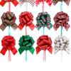 Christmas Pull String Bows  Gift Bows Ribbon for Xmas Present Wrapping Florist Flower Basket Decoration