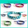 Элементальный светящийся браслет Genshin Impact Глаз Бога Вода Ветер Ювелирное изделие Регулируемый размер