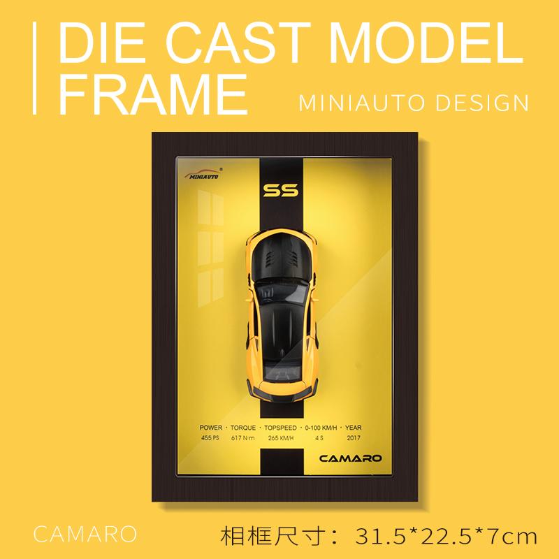 1:32 3D Фоторамка Подвесная Картина Сплав Металл Литье под Давлением Модель Гоночного Автомобиля Коллекция Хобби Декор Подарки на День Рождения Для Парня
