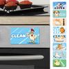 Double-sided Dishwasher Magnet Cartoon Animal Dirty Clean Magnet, Marker Magnetic Indicator, Dish Washing Machine Decoration Waterproof