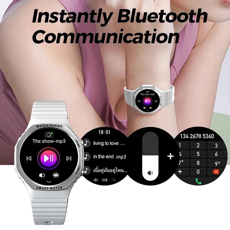 Fashion Women Smart Watch Bluetooth Call Hd Screen Smartwatch Heart Rate Blood Oxygen Blood Pressure Monitor Watches