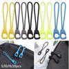 Buckle Suitcase Tent Backpack Zip Puller Replacement Ends Lock Zips Cord Rope Pullers Zipper Pull