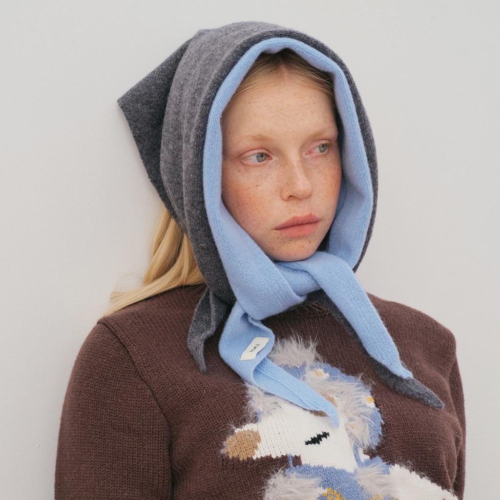 Knitted Scarf Women 100% Wool Winter Warm Scarves Solid Headband Design Thickened Shawl Soft Cashmere Pashmina Neck NEW