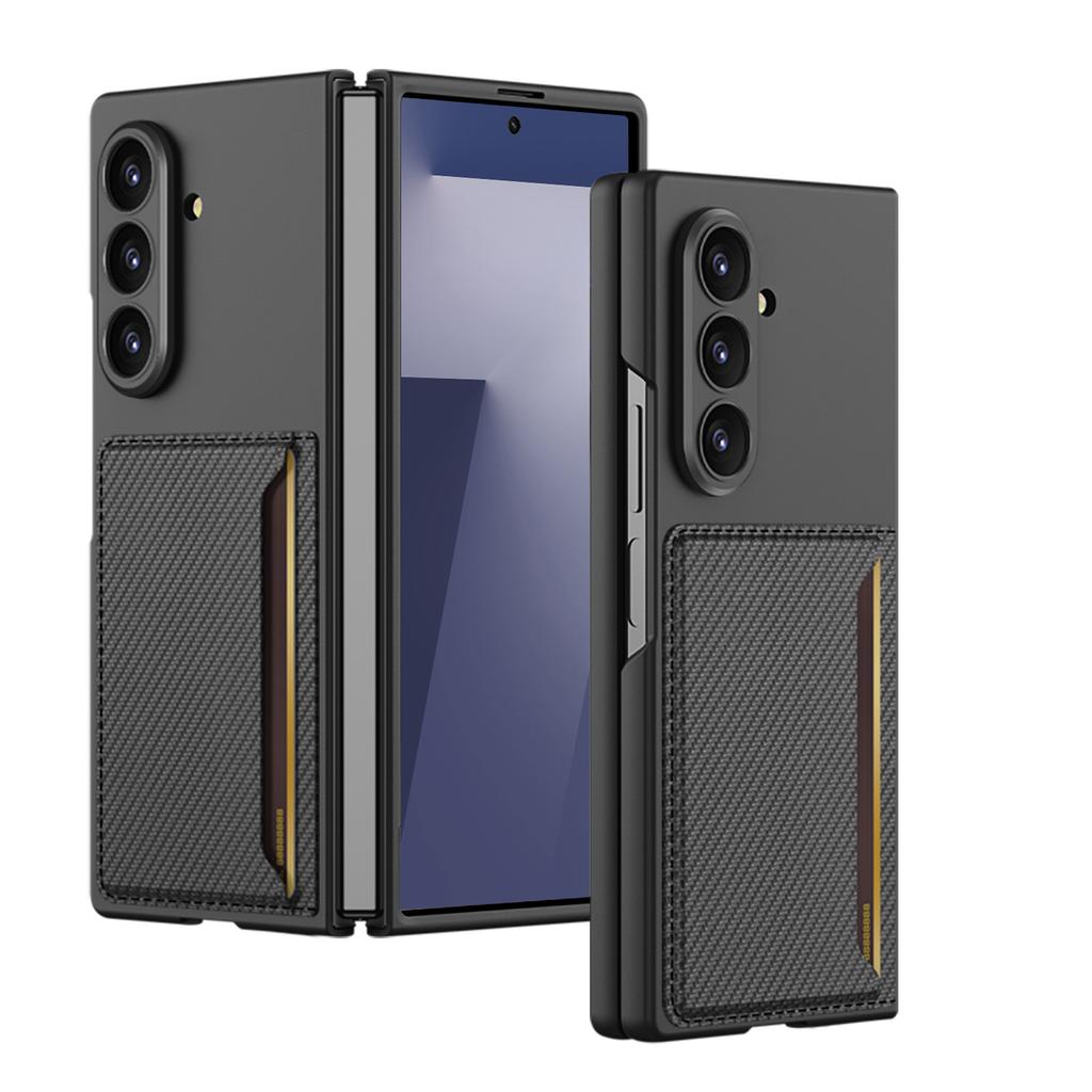 Креативный чехол для телефона Samsung Galaxy Z Fold7 со складным экраном, оснащенный ультратонким чехлом-картхолдером с мелкими отверстиями
