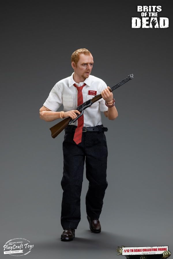 Игрушки Play Craft Масштабный Блиц мертвецов Фигурка PC001 Фигурка из фильма про зомби Шон 1/12