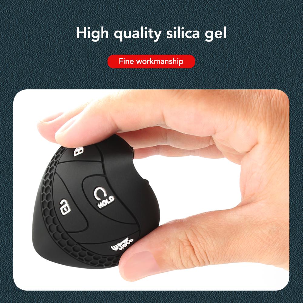 Smart Remote Key Shell Fob Silicone Car Key Case for Hyundai 5/7 Buttons Grandeur GN7 KONA Ev 2023 Lonic 6 Auto Cover Accessories